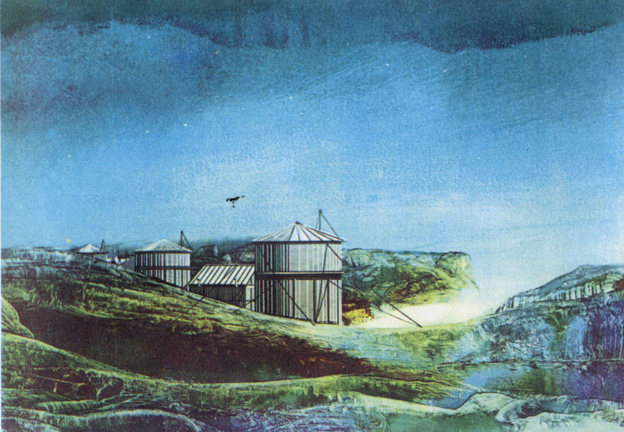 Станция немецкой экспедиции, наблюдавшей (1874-1875) Венеру на острове Кергелен в Индийском океане