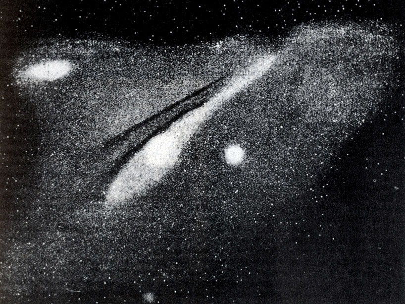 Изображение туманности Андромеды, сделанное Трувело